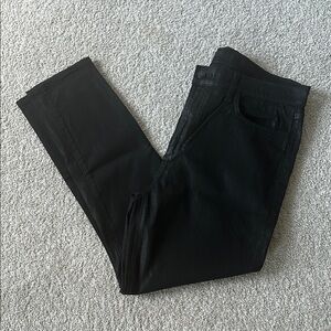 Joe’s Jean The Charlie Ankle Coated Black Jeans